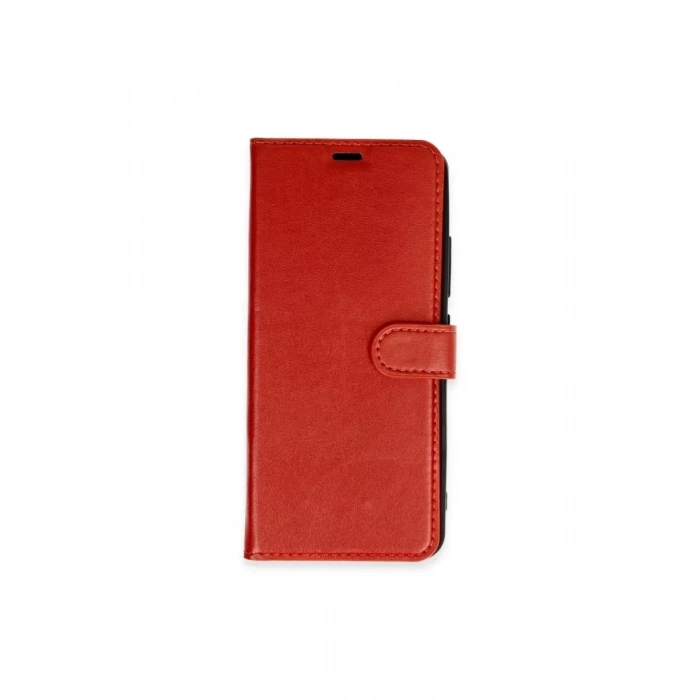 Xiaomi Redmi 14C Kılıf Trend S Plus Kapaklı Kılıf - Kırmızı