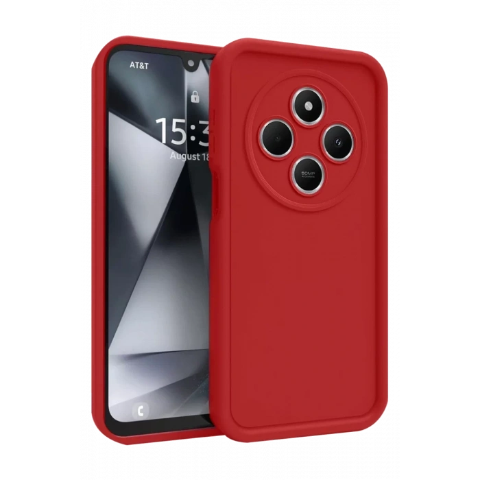 Xiaomi Redmi 14C Kılıf Viera Silikon - Kırmızı