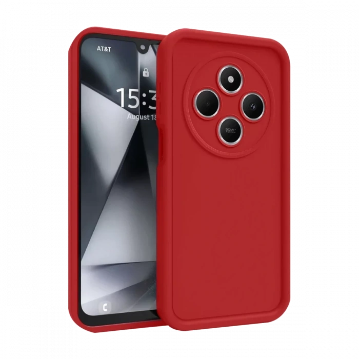 Xiaomi Redmi 14C Kılıf Viera Silikon - Kırmızı