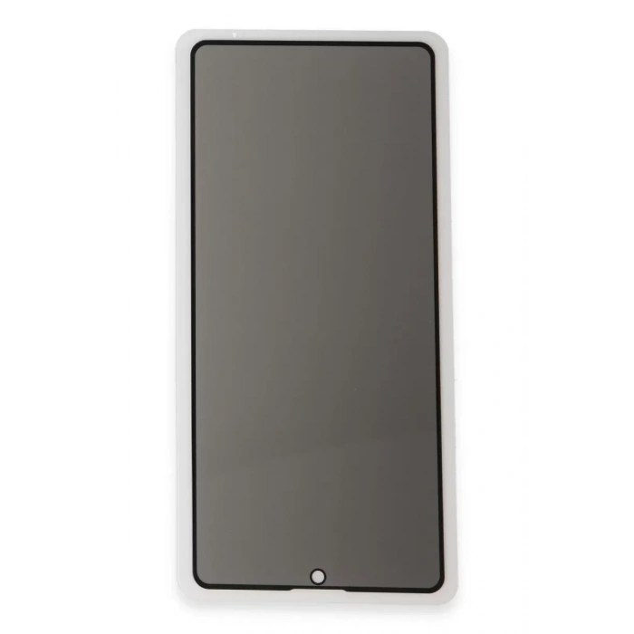 Xiaomi Redmi 15 4G 3D Antistatik Hayalet Cam Ekran Koruyucu - Siyah