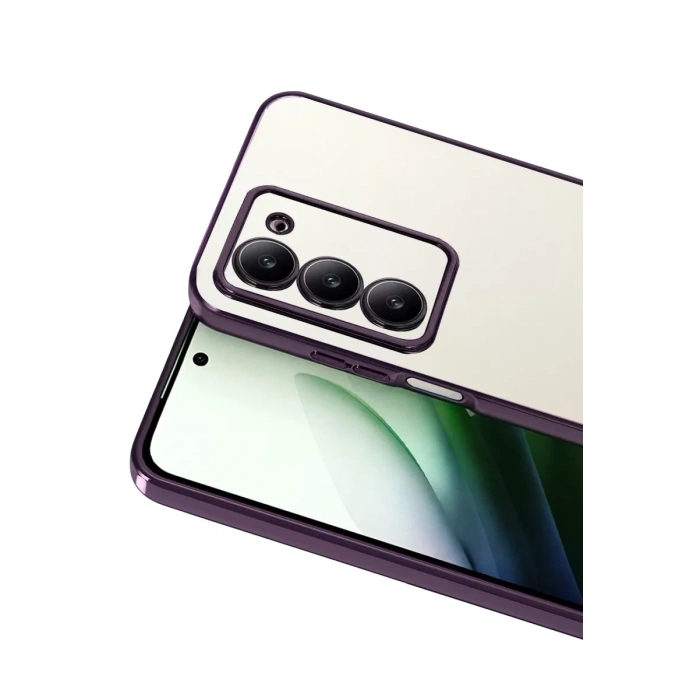 Xiaomi Redmi 15 4G Lensli Silikon - Mor