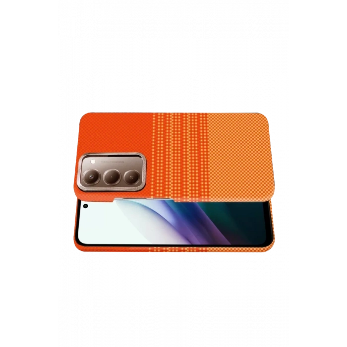 Xiaomi Redmi 15 4G Vega Magsafe Kapak - Turuncu