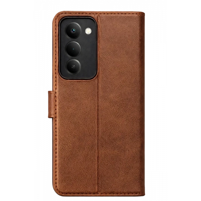 Xiaomi Redmi 15 5G Trend S Plus Kapaklı Kılıf - Taba