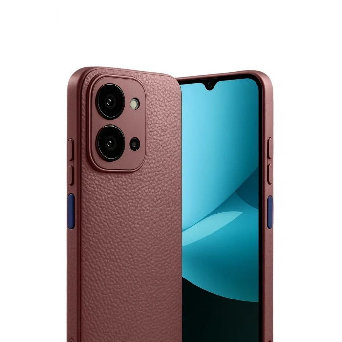 Xiaomi Redmi 15C 4G Thermax Silikon Kılıf - Bordo