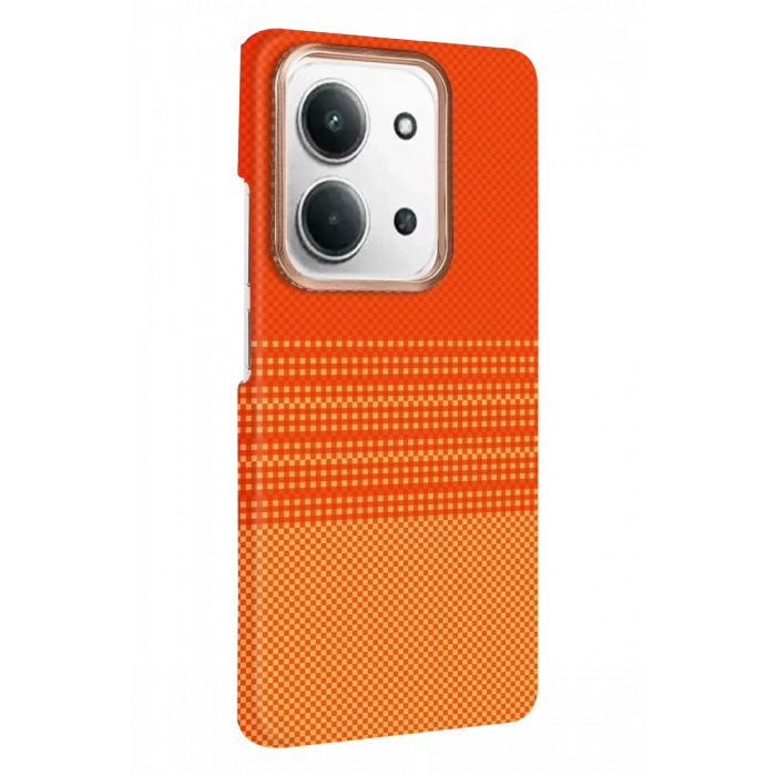 Xiaomi Redmi 15C 4G Vega Magsafe Kapak - Turuncu