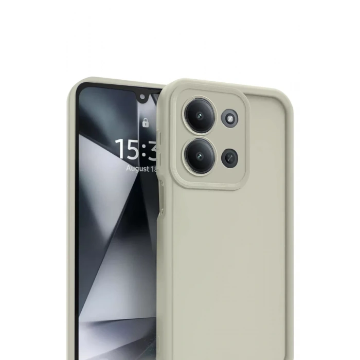 Xiaomi Redmi 15C 4G Viera Silikon - Krem