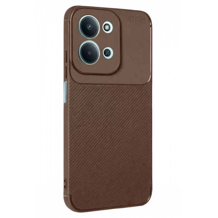 Xiaomi Redmi 15C 5G Auto Focus Karbon Kapak - Kahverengi