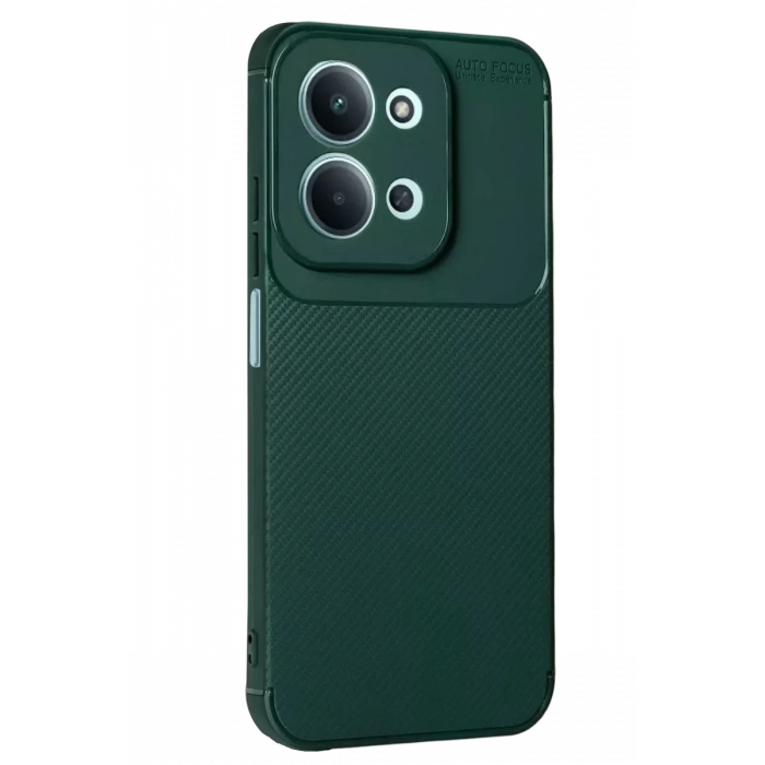 Xiaomi Redmi 15C 5G Auto Focus Karbon Kapak - Koyu Yeşil