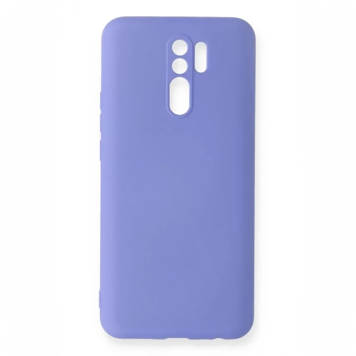 Xiaomi Redmi 9 Kılıf Nano içi Kadife Silikon - Lila