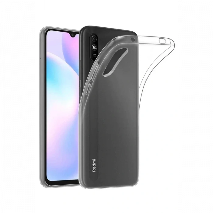 Xiaomi Redmi 9A Kılıf Lüx Şeffaf Silikon - Şeffaf