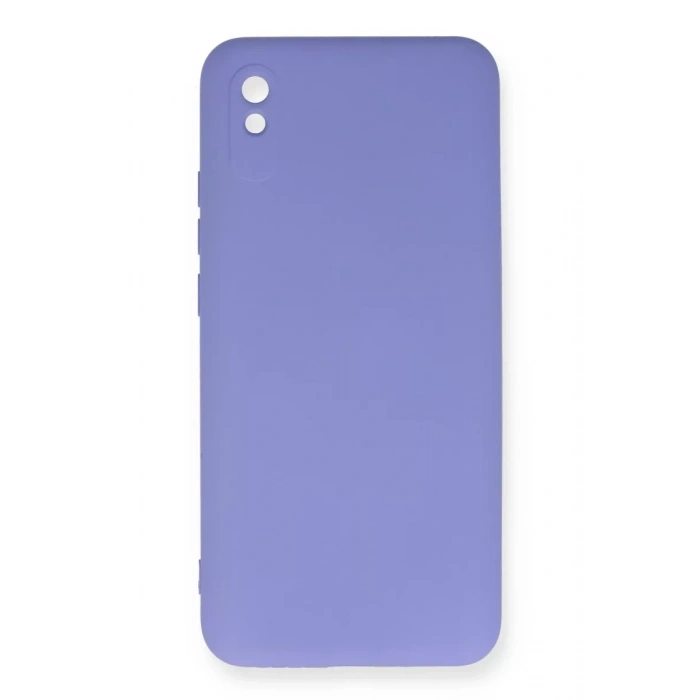 Xiaomi Redmi 9A Kılıf Nano içi Kadife Silikon - Lila