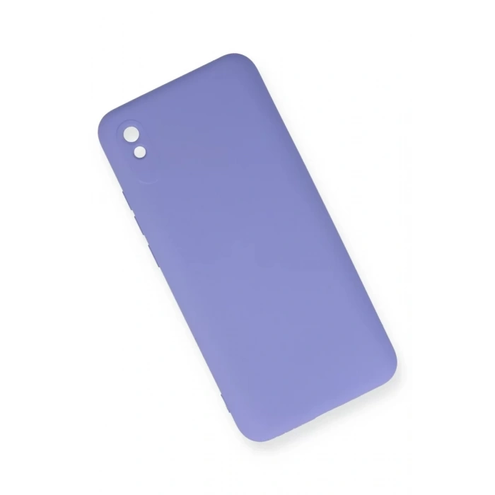 Xiaomi Redmi 9A Kılıf Nano içi Kadife Silikon - Lila