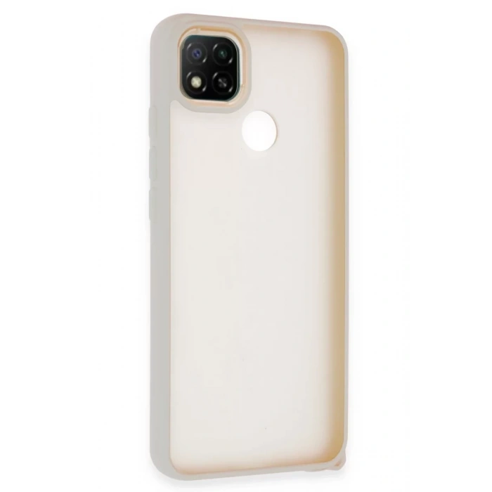 Xiaomi Redmi 9C Kılıf Elegant Kapak - Pudra