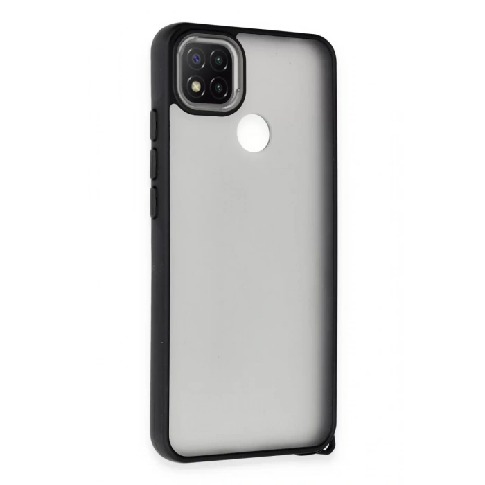 Xiaomi Redmi 9C Kılıf Elegant Kapak - Siyah