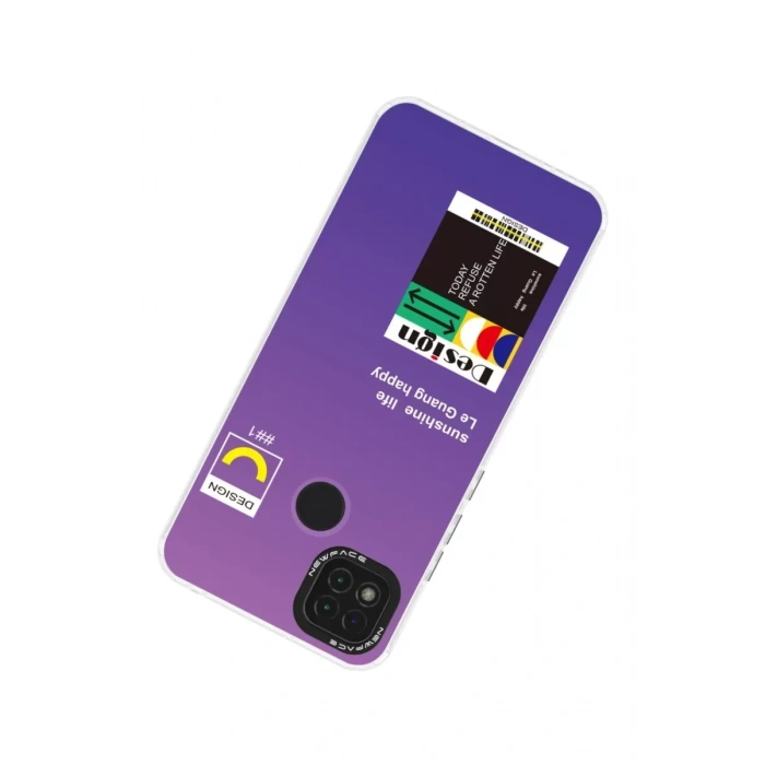 Xiaomi Redmi 9C Kılıf Estoril Desenli Kapak - Estoril - 4