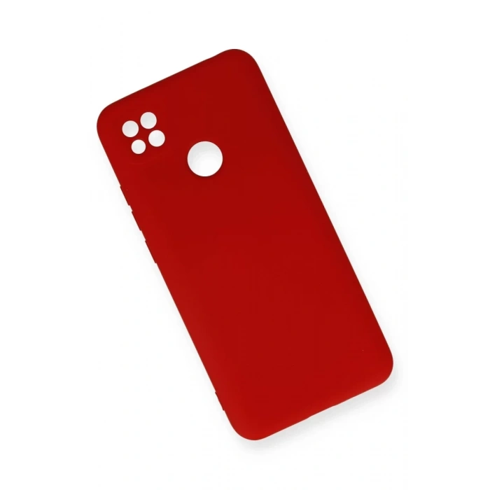 Xiaomi Redmi 9C Kılıf Nano içi Kadife Silikon - Kırmızı