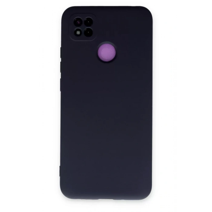 Xiaomi Redmi 9C Kılıf Nano içi Kadife Silikon - Lacivert