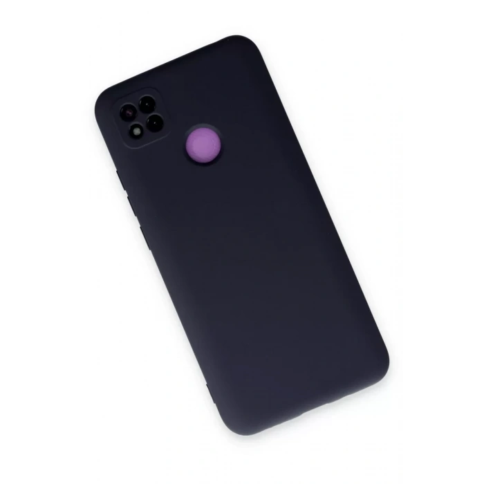 Xiaomi Redmi 9C Kılıf Nano içi Kadife Silikon - Lacivert