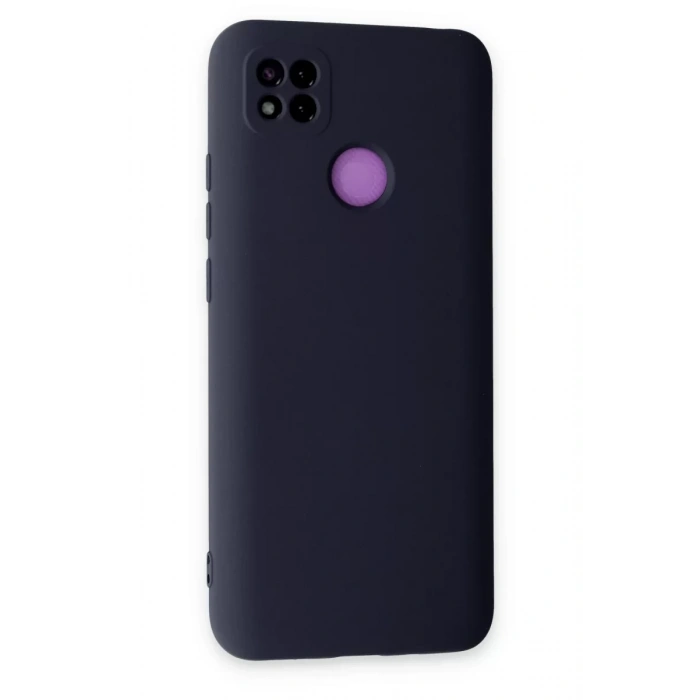 Xiaomi Redmi 9C Kılıf Nano içi Kadife Silikon - Lacivert