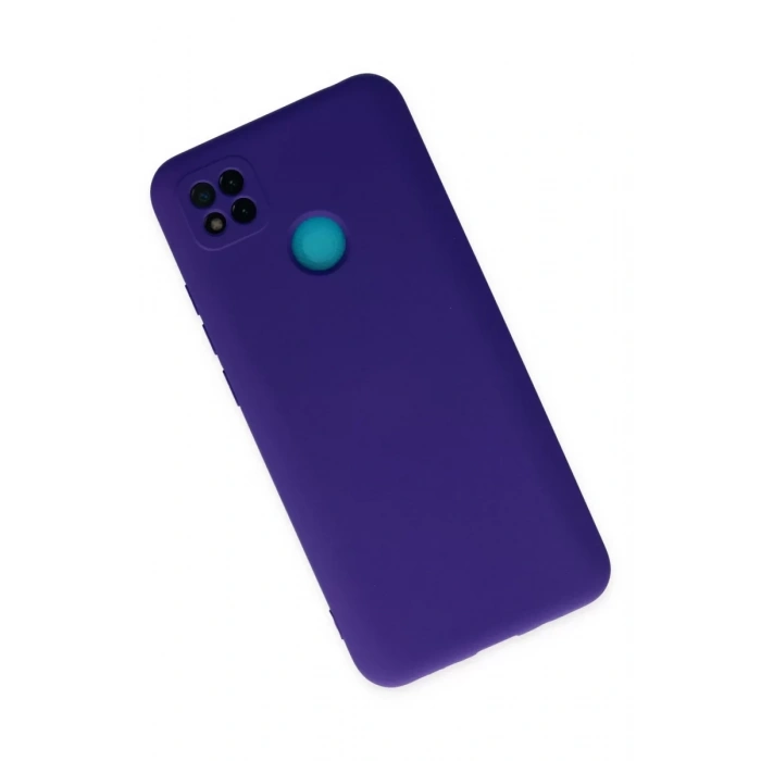 Xiaomi Redmi 9C Kılıf Nano içi Kadife Silikon - Mor