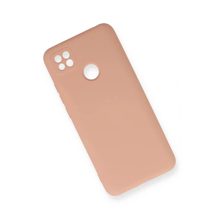Xiaomi Redmi 9C Kılıf Nano içi Kadife Silikon - Pudra