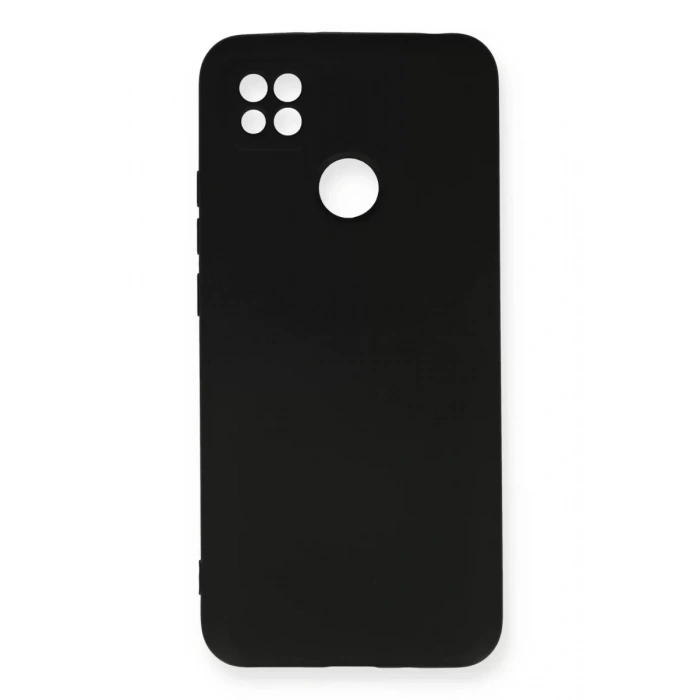 Xiaomi Redmi 9C Kılıf Nano içi Kadife Silikon - Siyah
