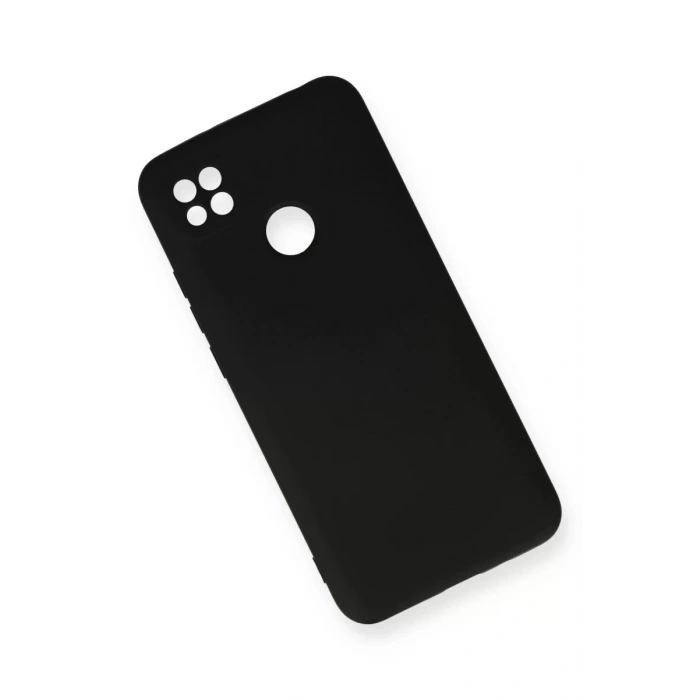 Xiaomi Redmi 9C Kılıf Nano içi Kadife Silikon - Siyah