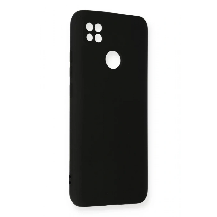 Xiaomi Redmi 9C Kılıf Nano içi Kadife Silikon - Siyah