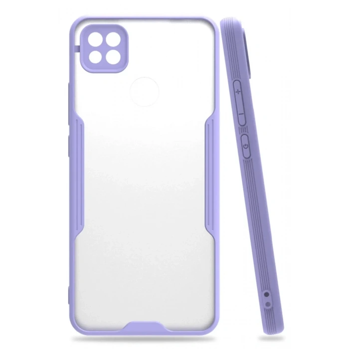 Xiaomi Redmi 9C Kılıf Platin Silikon - Lila