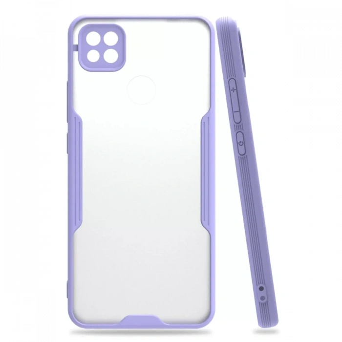 Xiaomi Redmi 9C Kılıf Platin Silikon - Lila