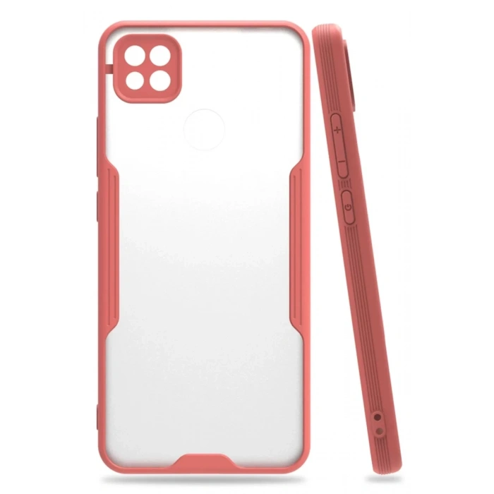 Xiaomi Redmi 9C Kılıf Platin Silikon - Pembe