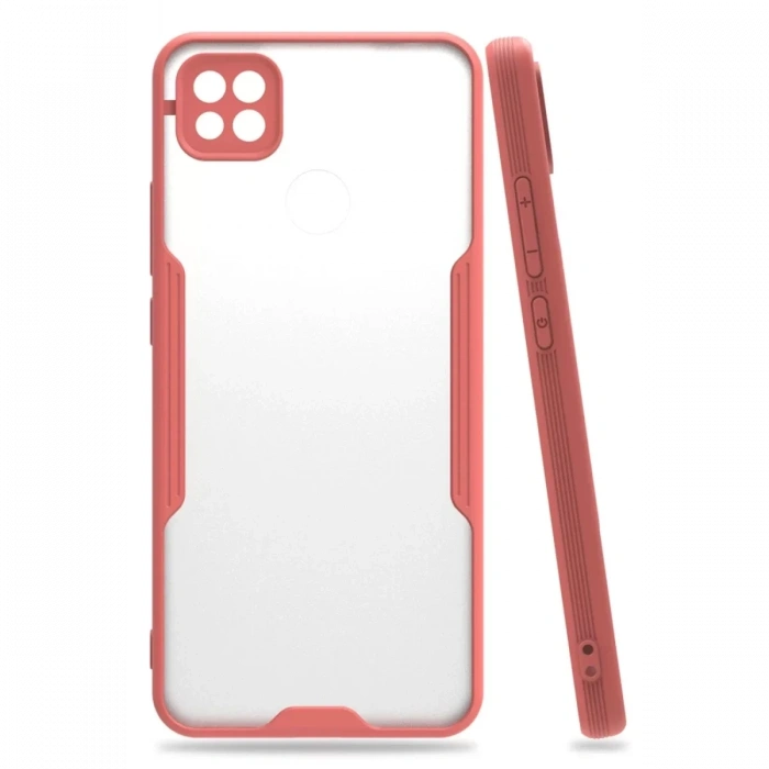 Xiaomi Redmi 9C Kılıf Platin Silikon - Pembe