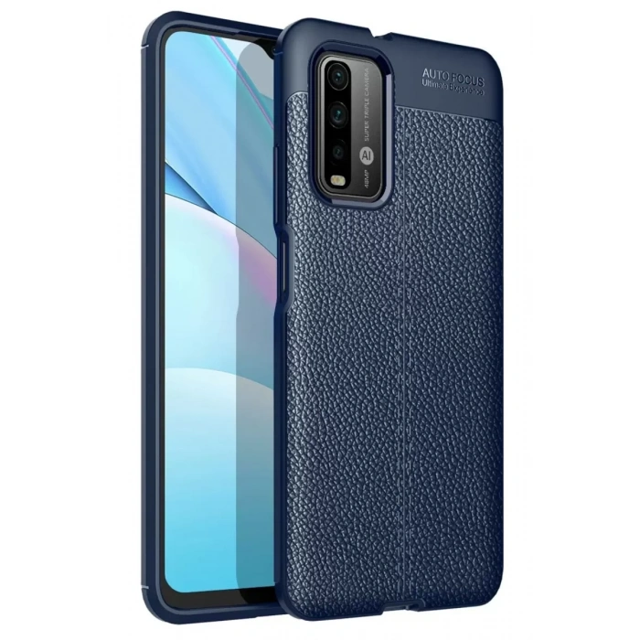 Xiaomi Redmi 9T Kılıf Auto Focus Kapak - Lacivert