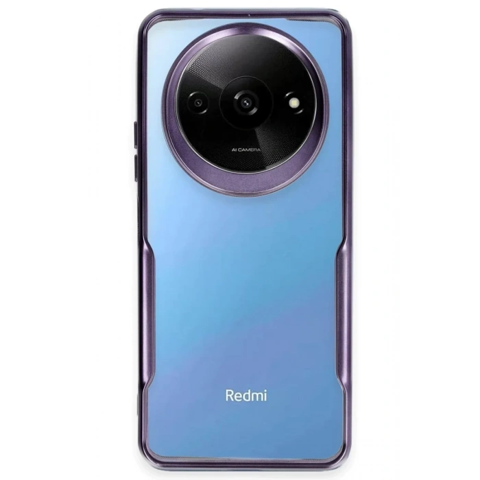 Xiaomi Redmi A3 4G Kılıf Boyi Silikon Kapak - Derin Mor