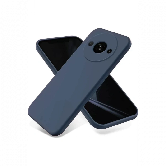 Xiaomi Redmi A3 4G Kılıf First Silikon - Lacivert