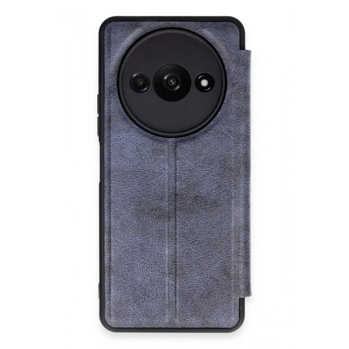 Xiaomi Redmi A3 4G Kılıf Flip Cover - Lacivert
