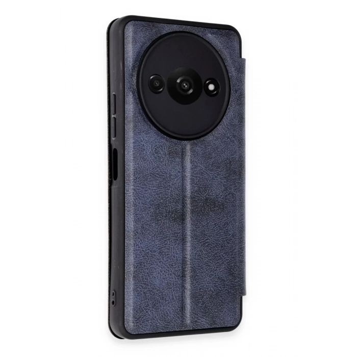 Xiaomi Redmi A3 4G Kılıf Flip Cover - Lacivert