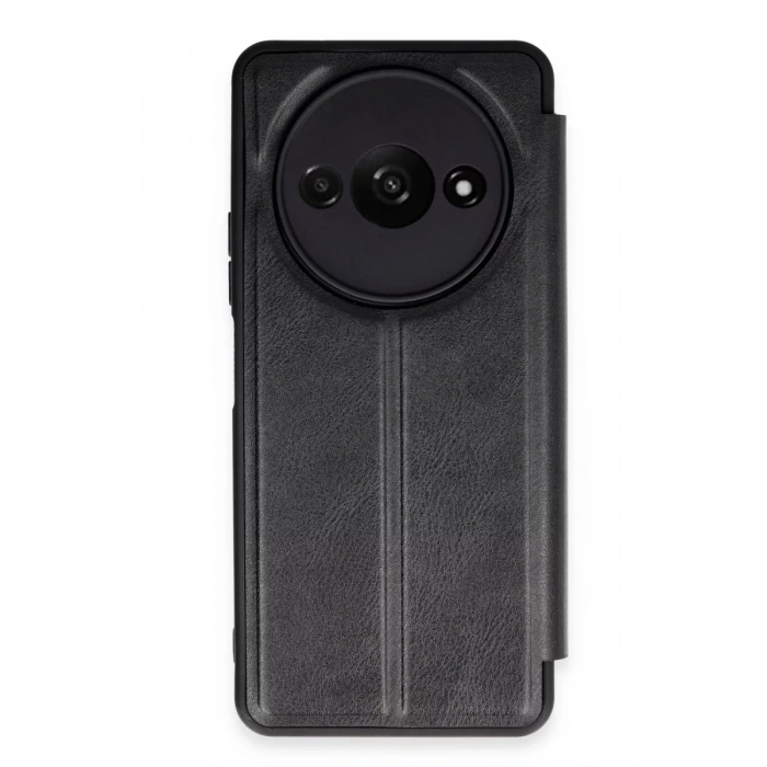 Xiaomi Redmi A3 4G Kılıf Flip Cover - Siyah