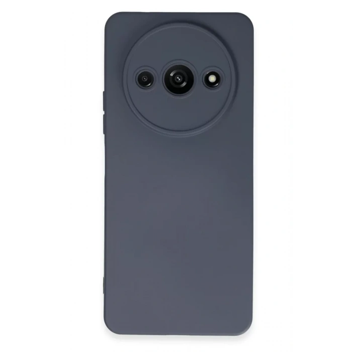 Xiaomi Redmi A3 4G Kılıf Nano içi Kadife Silikon - Gri