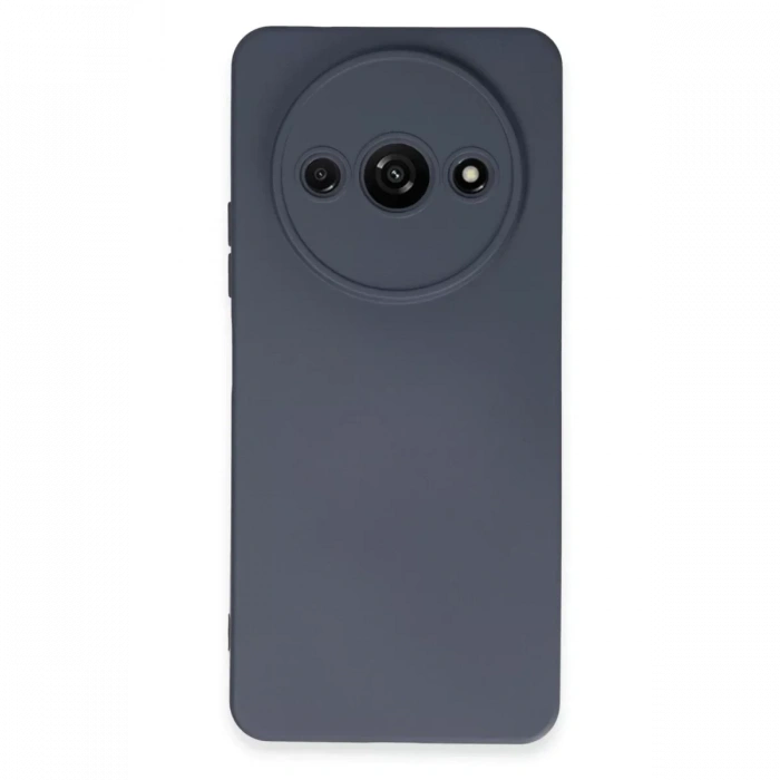 Xiaomi Redmi A3 4G Kılıf Nano içi Kadife Silikon - Gri