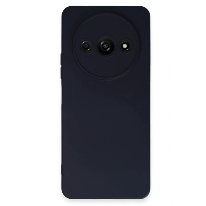 Xiaomi Redmi A3 4G Kılıf Nano içi Kadife Silikon - Lacivert
