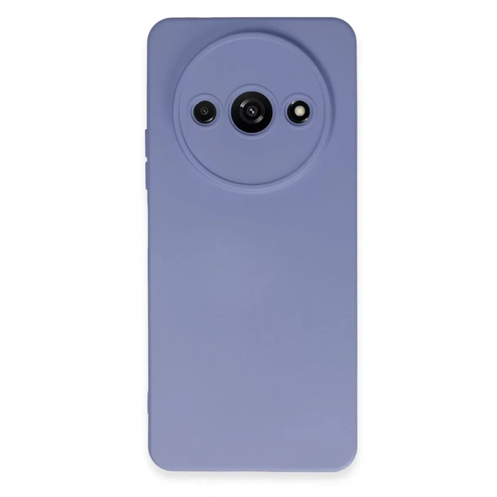Xiaomi Redmi A3 4G Kılıf Nano içi Kadife Silikon - Lila