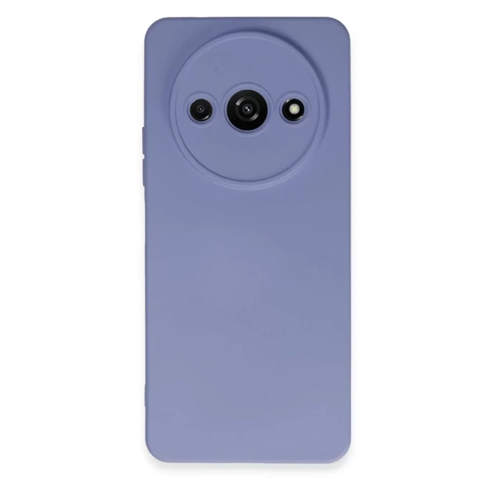 Xiaomi Redmi A3 4G Kılıf Nano içi Kadife Silikon - Lila