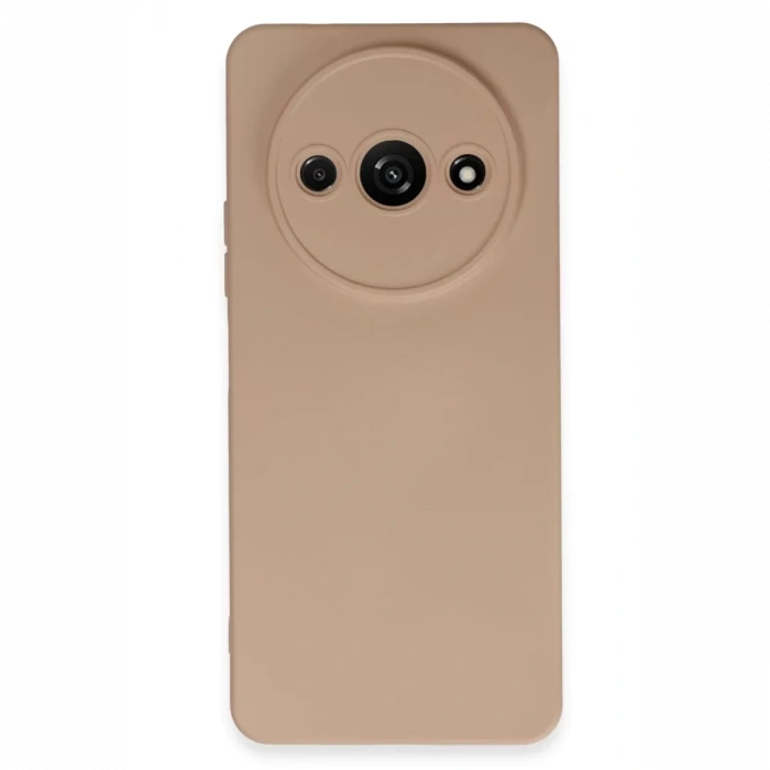 Xiaomi Redmi A3 4G Kılıf Nano içi Kadife Silikon - Pudra