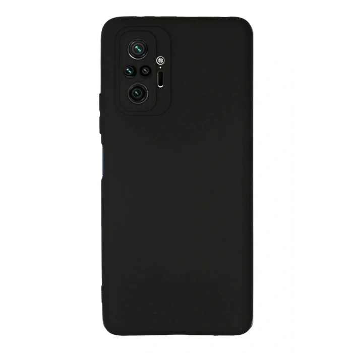 Xiaomi Redmi Note 10 Pro Kılıf First Silikon - Siyah