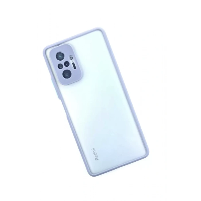Xiaomi Redmi Note 10 Pro Kılıf Montreal Silikon Kapak - Gri