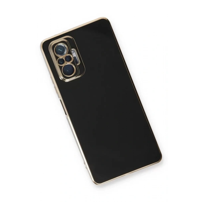 Xiaomi Redmi Note 10 Pro Kılıf Volet Silikon - Siyah
