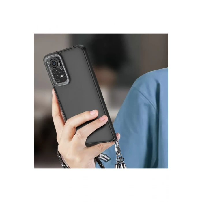 Xiaomi Redmi Note 11 Kılıf Elegant Kapak - Pudra