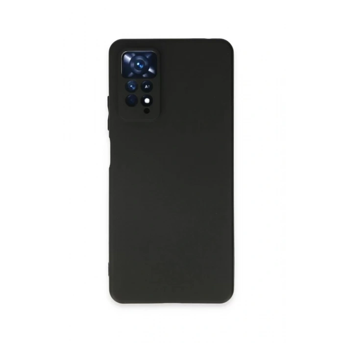 Xiaomi Redmi Note 11 Kılıf First Silikon - Siyah