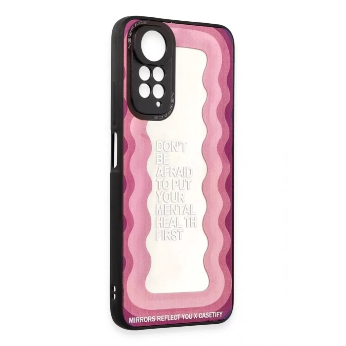 Xiaomi Redmi Note 11 Kılıf Mirror Desenli Kapak - Mirror - 11